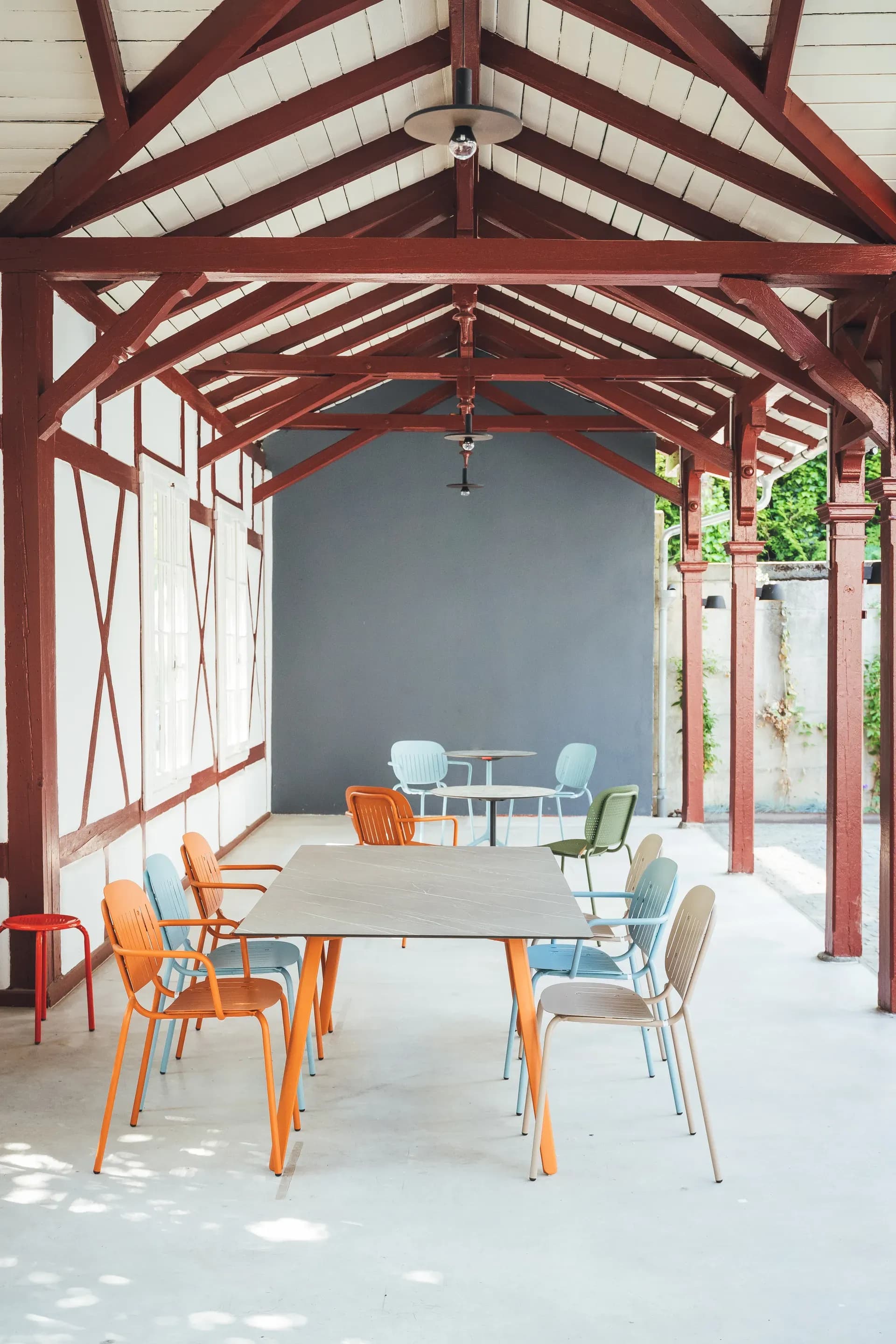 Architektur-Kollaboration 2023, Innenraum mit Mion-Boden